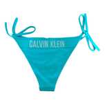 Slip   CALVIN  KLEIN cu snururi laterale , Albastru , Mar.XS ,ORIGINAL