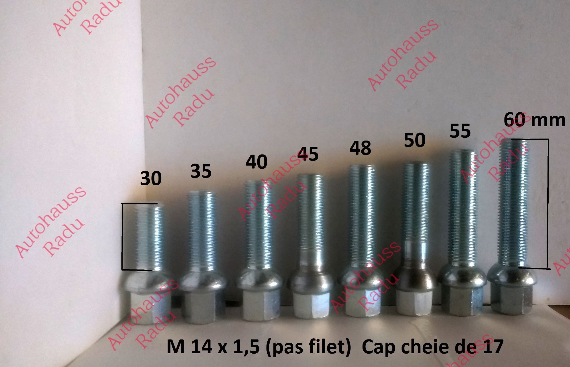 Flanșe distantiere Audi  20 mm kit complet cu 10 prezoane