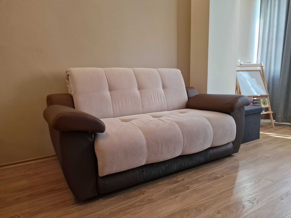 Прав диван с функция сън и ракла - 165x94