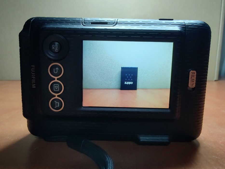 Aparat Foto Instant Fujifilm Instax Mini LiPlay Hibrid Elegant Black