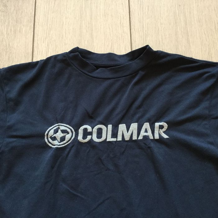 НОВА 100 % оригинална тъмно синя термо тениска COLMAR размер 3 ( S-M )
