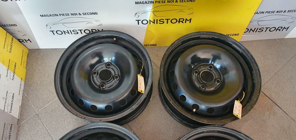 Jante Fiat Punto, Fiat 500, 4x98 R15, 6xJ15 ET 43