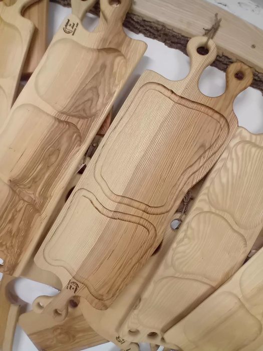 Platouri servire lemn masiv