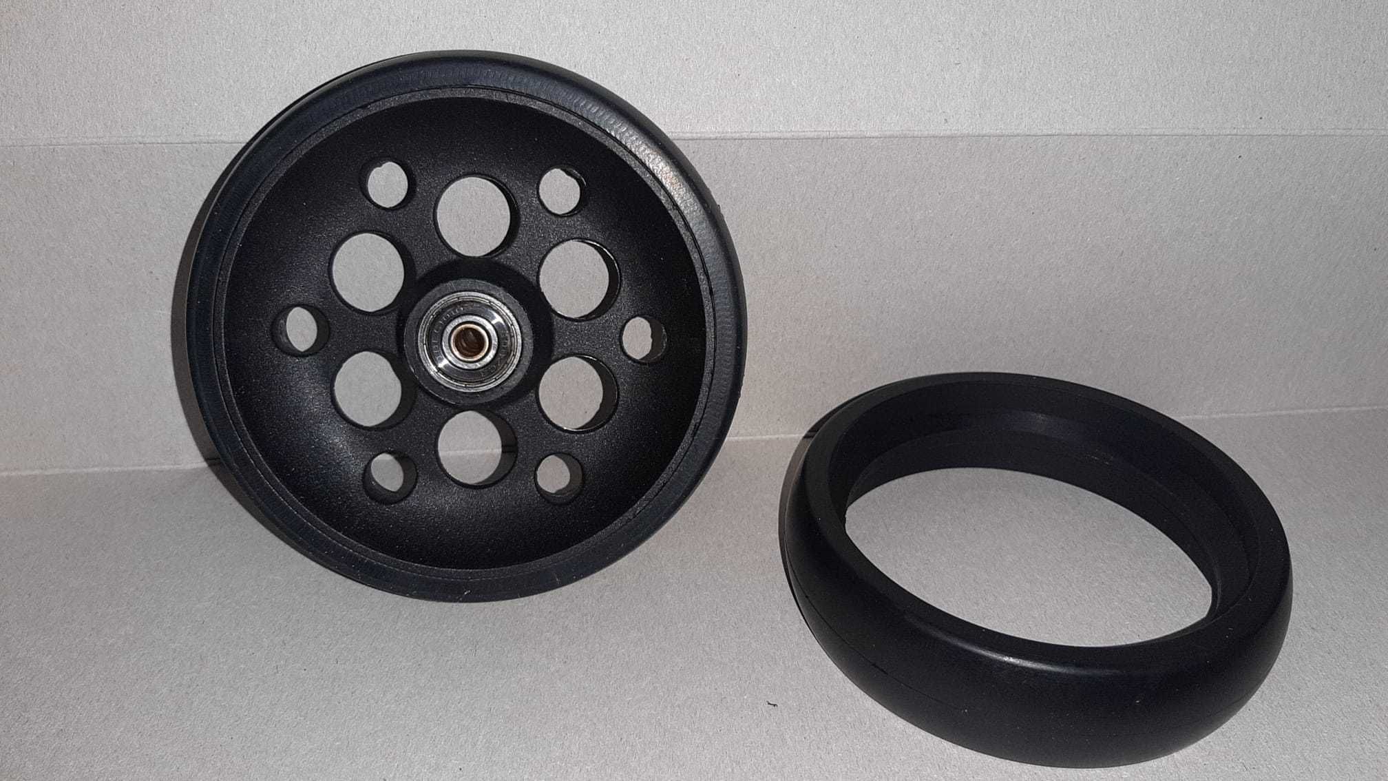 Roti fata carucior Panthera  120 x 28 mm scaun Handicap