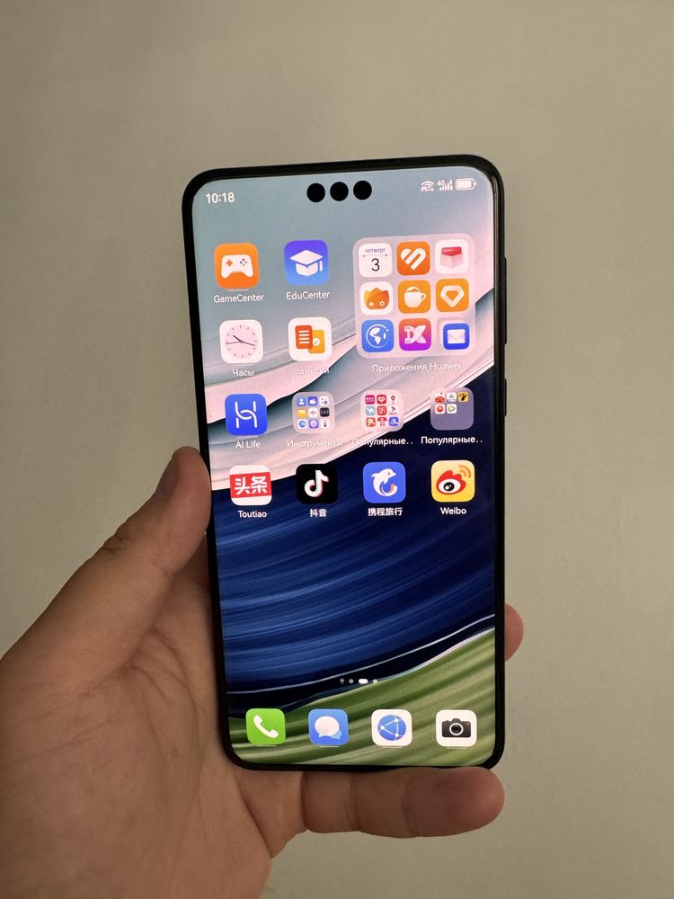 Флагман Huawei Mate 60 Pro+ редкий, почти новый, чёрный цвет