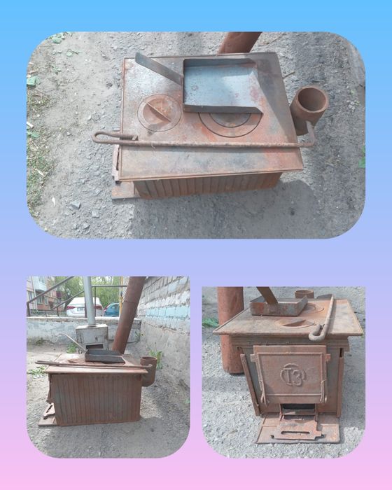 Продам буржуйку и печь разборную