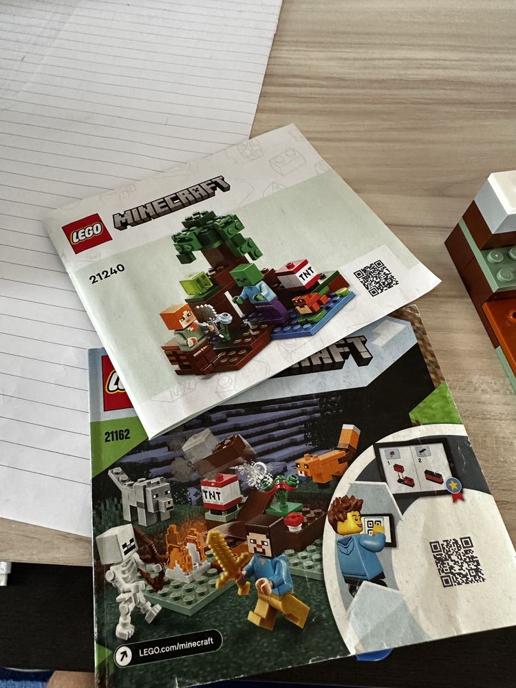 Lego Minecraft 2 комплекта
