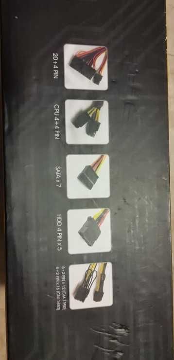 Захранване GameMax GM 1650W Gold 16xPCI-E кабела Гаранция