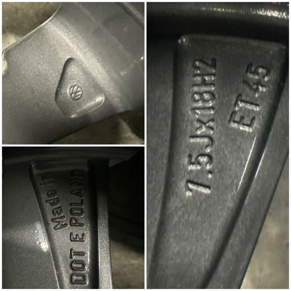 Jante 18 ORIGINALE VW Amarok T6 T5 Multivan Caravelle T7 255/60/18