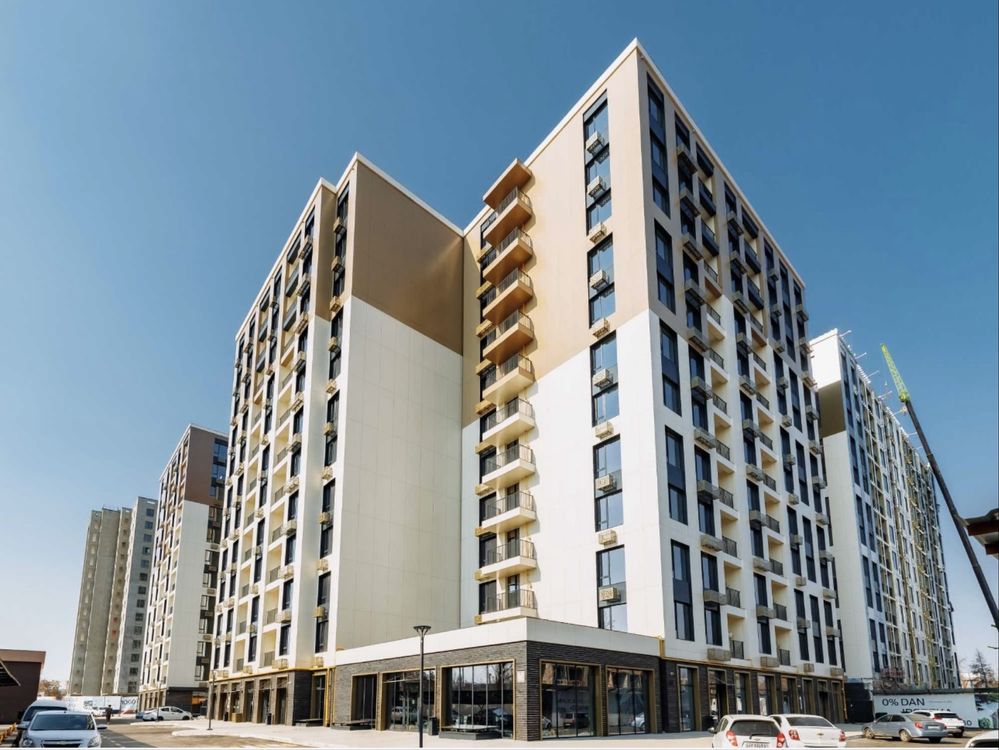 ЖК NRG JOMIY 1 комнатная 43.83 кв
