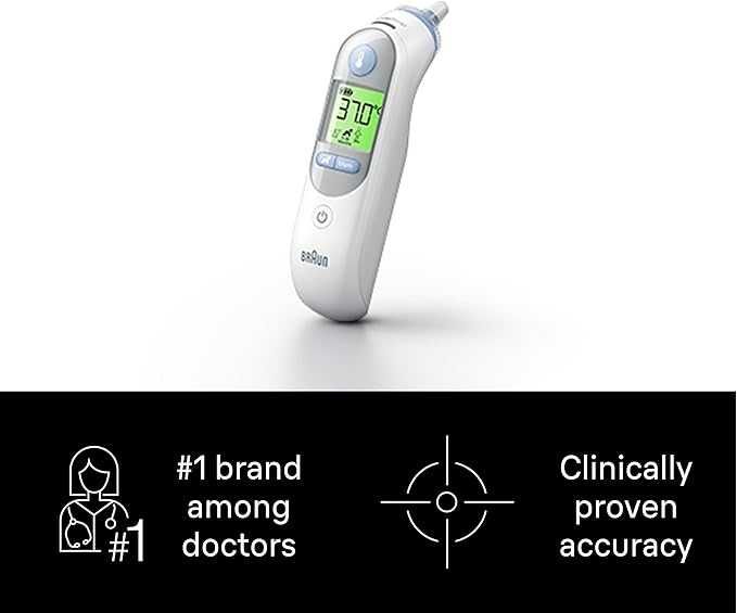 Ушен термометър Braun ThermoScan 7 (IRT 6520) за деца 0+ Age Precision