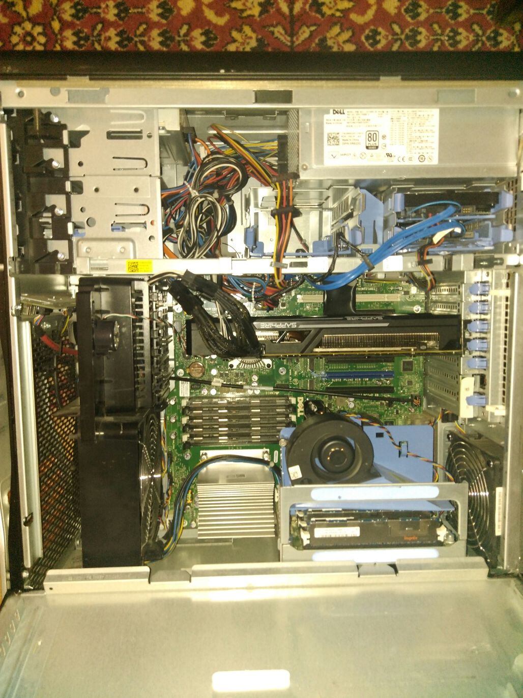 PC  DELL 2x Intel  X5687-3.9Gb, 48 Gb ram Gtx 980