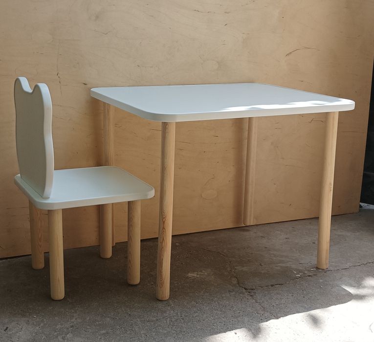 450.000 Детский стол и стульчик. Мягкий кант.Наш Инстаграм homekids.u