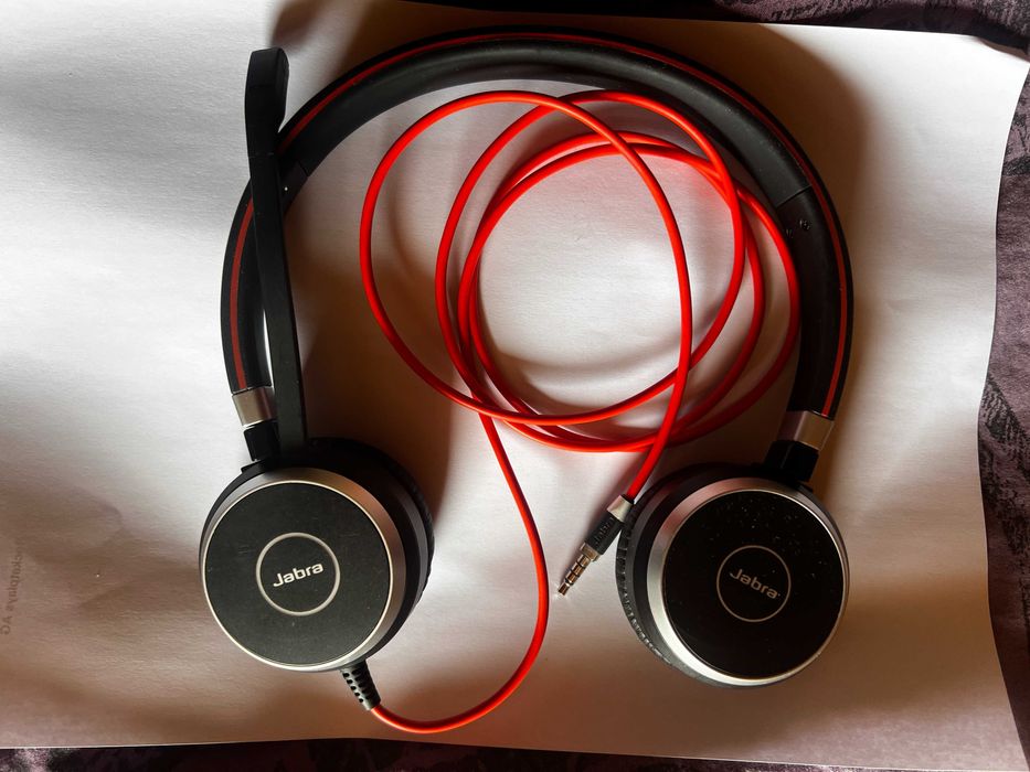 Слушалки Jabra Evolve 40 MS Stereo, Черни