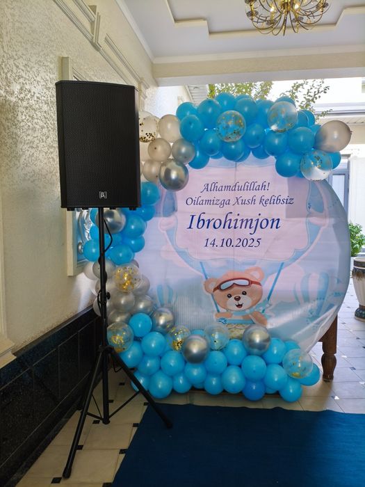 Прокат колонка микрофон усилитель звука kalonka mikrafon