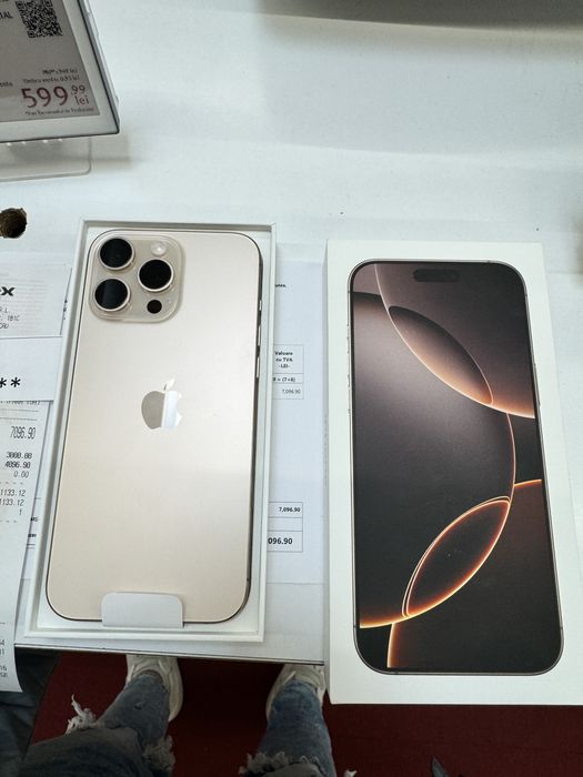 iPhone 16 Pro Max 256GB – Desert Titanium