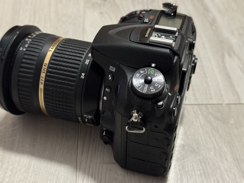 Nikon D7100 pachet full plus 3 obiective plus flash si ghiozdan