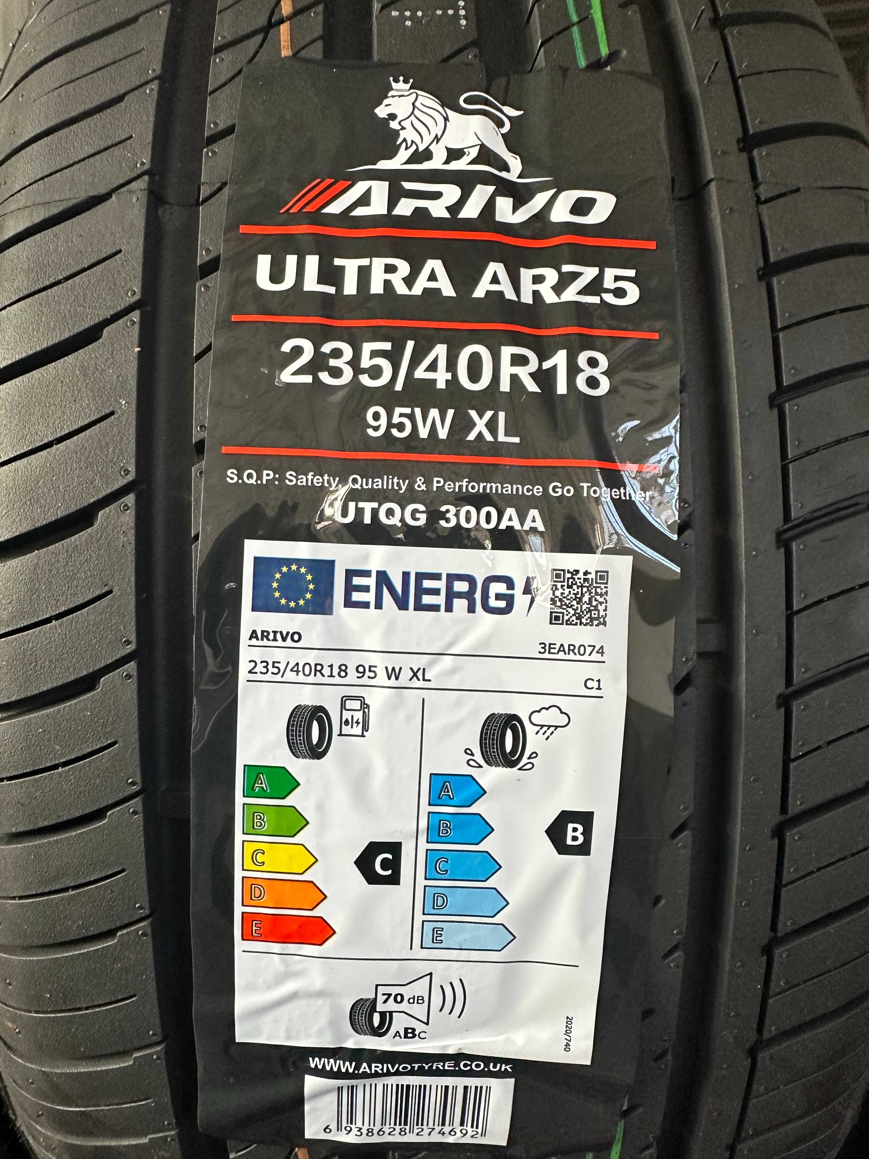 Нови Летни Гуми Arivo Ultra Arz5 235/40R18 95W Xl Нов Dot