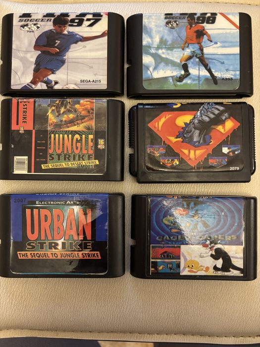 Sega Mega Drive - игри