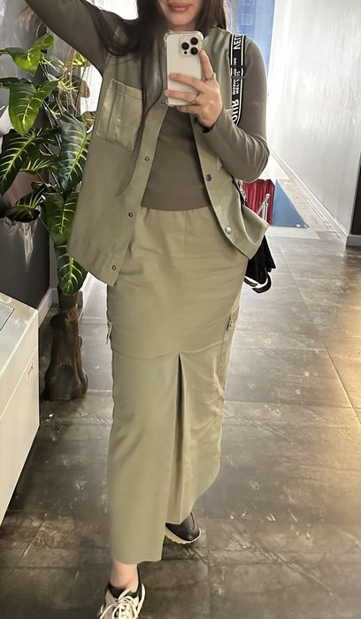 Турецкая двойка,тонкая джинса, светло болотного цвета