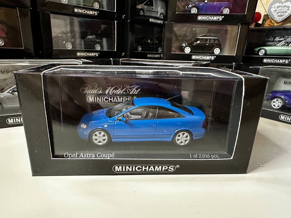 Macheta Opel Astra Coupe 1:43 Minichamps