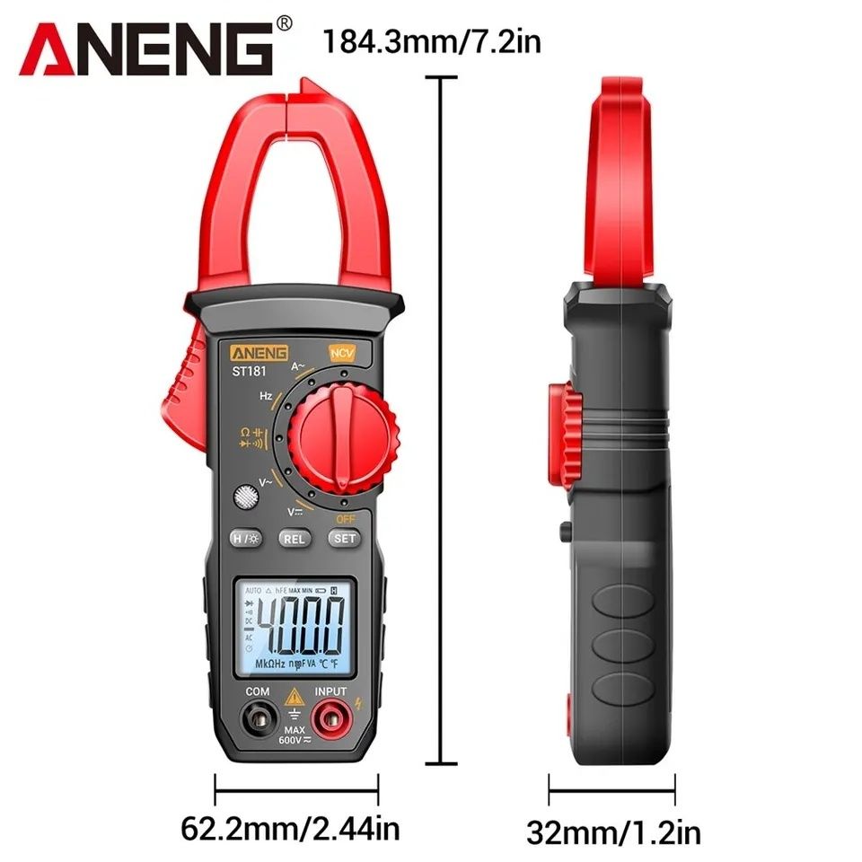 Vând clamp metru Aneng St181 nou sigilat, cu husa de protectie