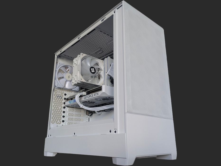 PC Gaming Ryzen 5 5600X, RTX 4060 8GB OC, 32 GB DDR4, 1TB +Garantie