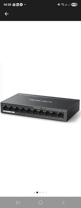 Switch PoE Mercusys MS110GP