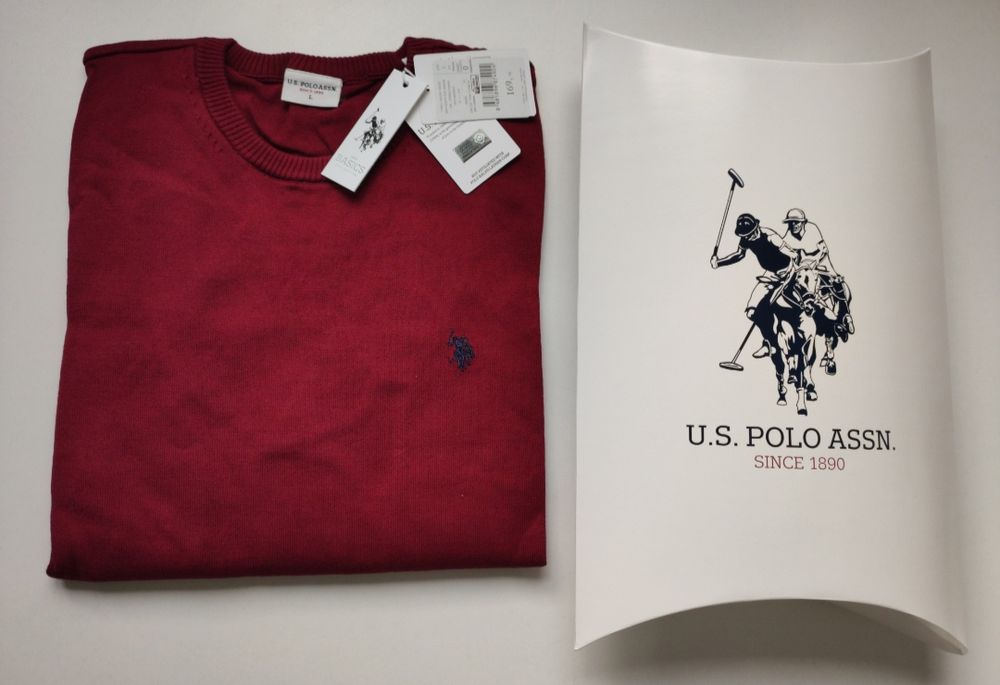 U.S. Polo Assn. L  Оригинални мъжки пуловери
