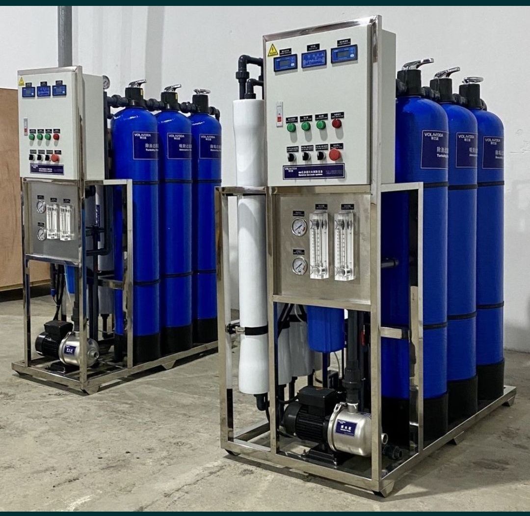 Osmos suv filtr apparatlarimiz 500l/soat