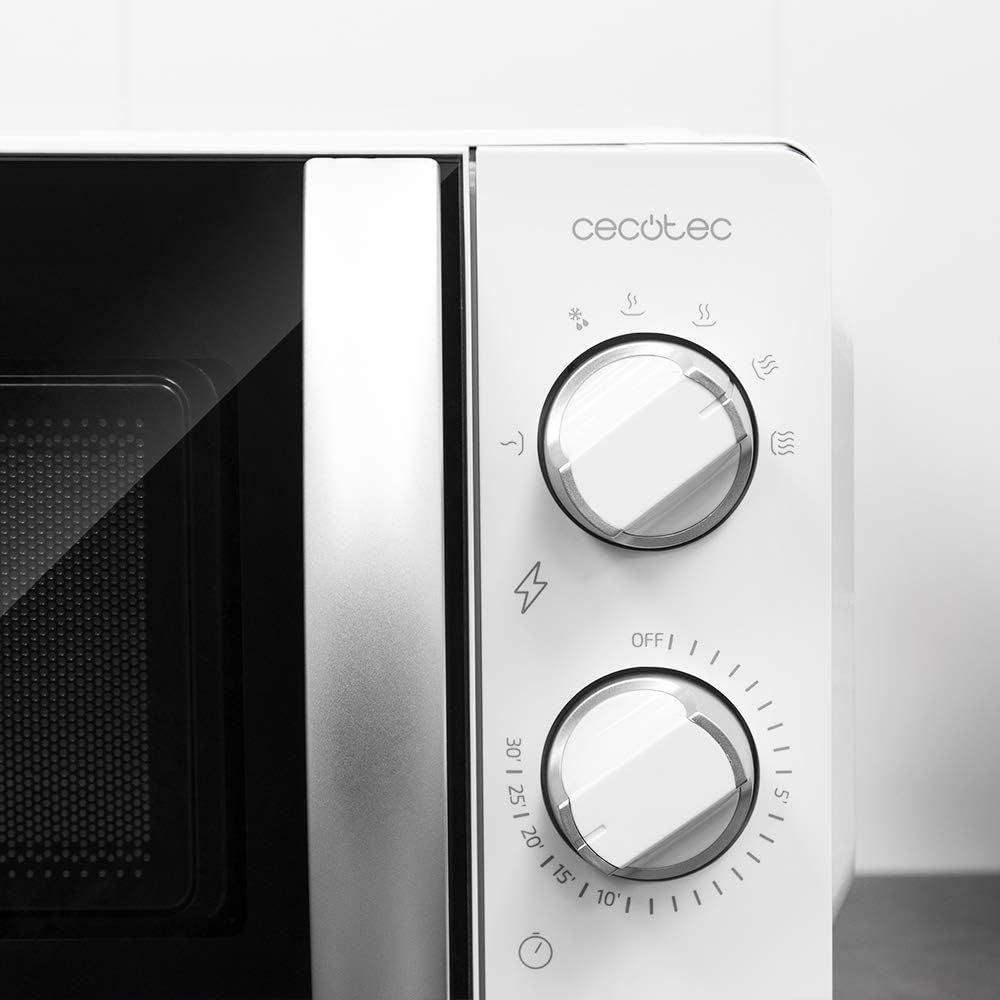 Cuptor microunde Cecotec 20L 700W cu 6 trepte si timer | 015875