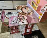 Vand birou copii reglabil cu scaun model deosebit 2-10 ani