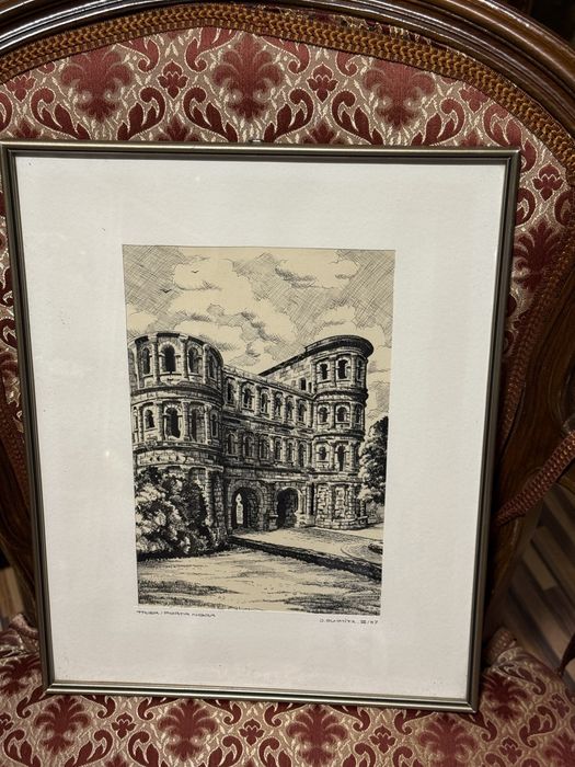 стара рисунка туш перо 57г