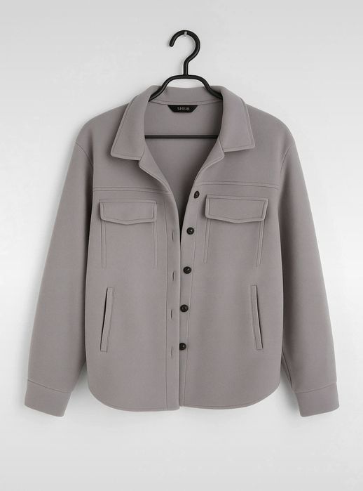 Geaca gri Shein mărimea S