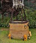 Nacela si arzator originale pentru balon aer cald