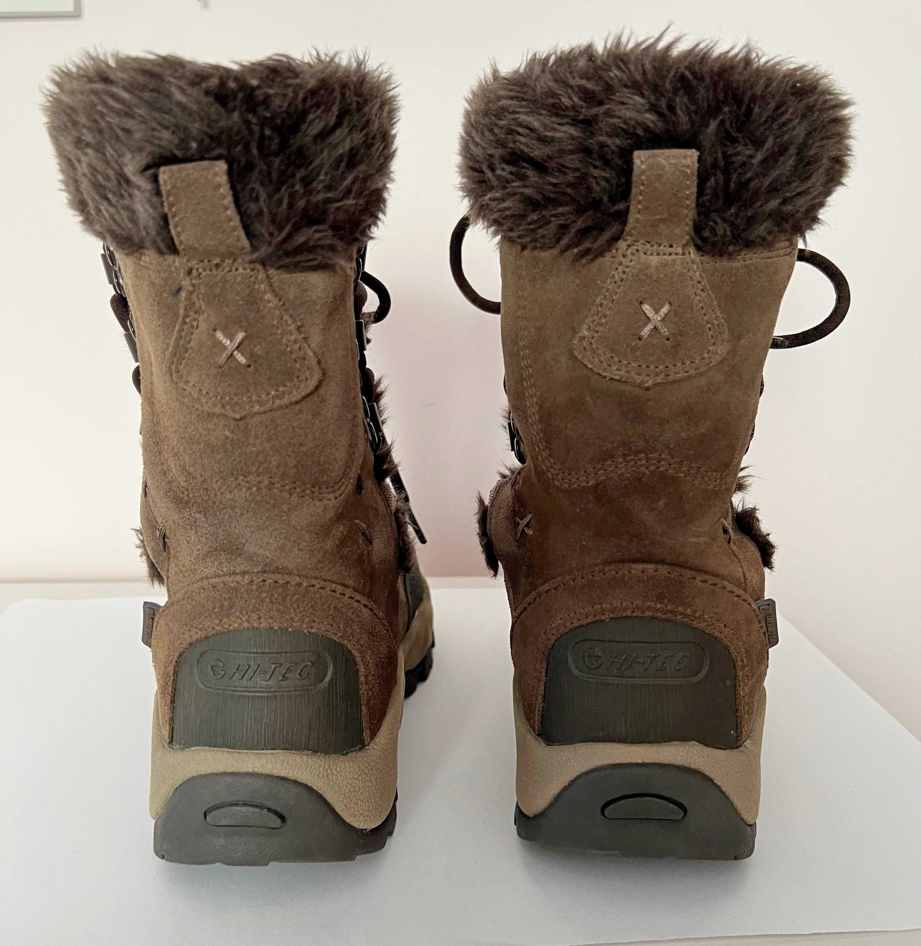 Топли зимни водоустойчиви дамски ботуши Hi Tec St Moritz 200 Snow Boot