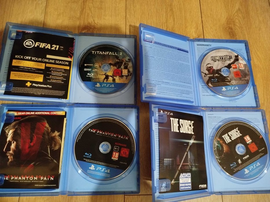 Продавам игри за PS4 TITANFALL 2,HOMEFRONT The revolution,THE SURGE..