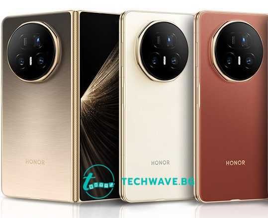 Honor Magic V5 5G 512GB - Ivory White, Dawn Gold, Reddish Brown