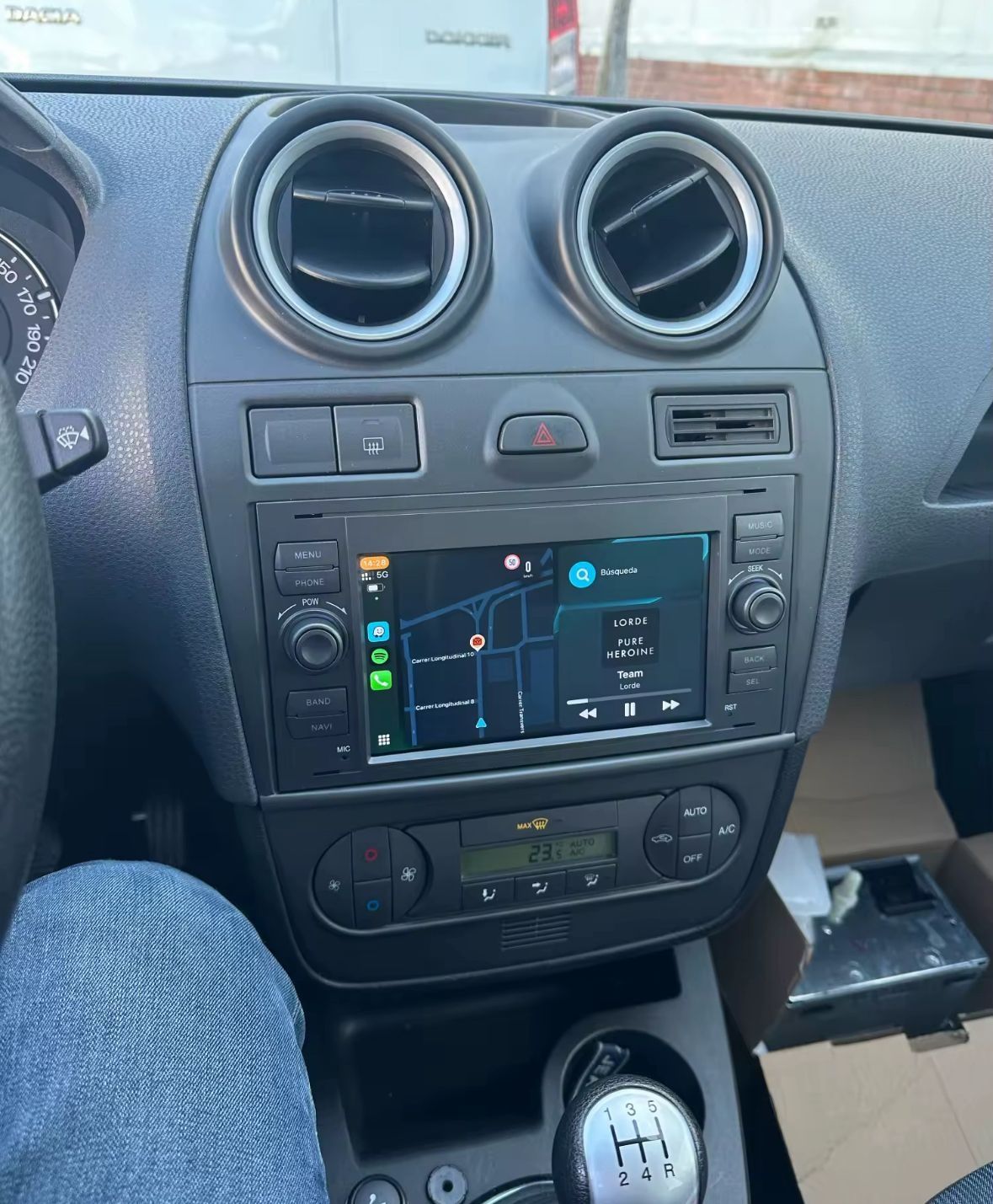 Navigatie Android Ford Kuga Focus Transit C max Fiesta CARPLAY 1-8GB