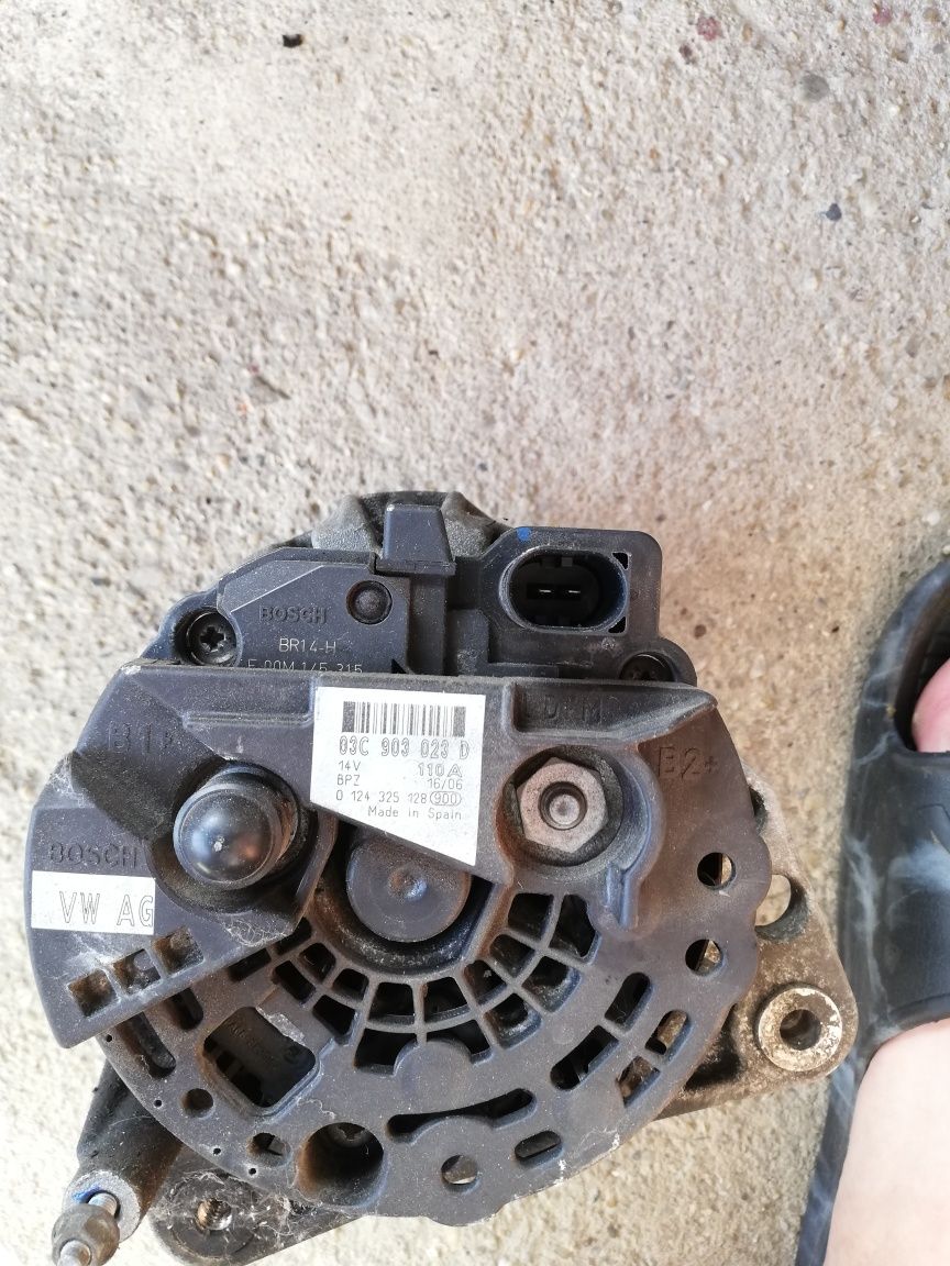 Alternator Bosch 110A skoda octavia 2 1.6 fsi 115cp blf orginal vw