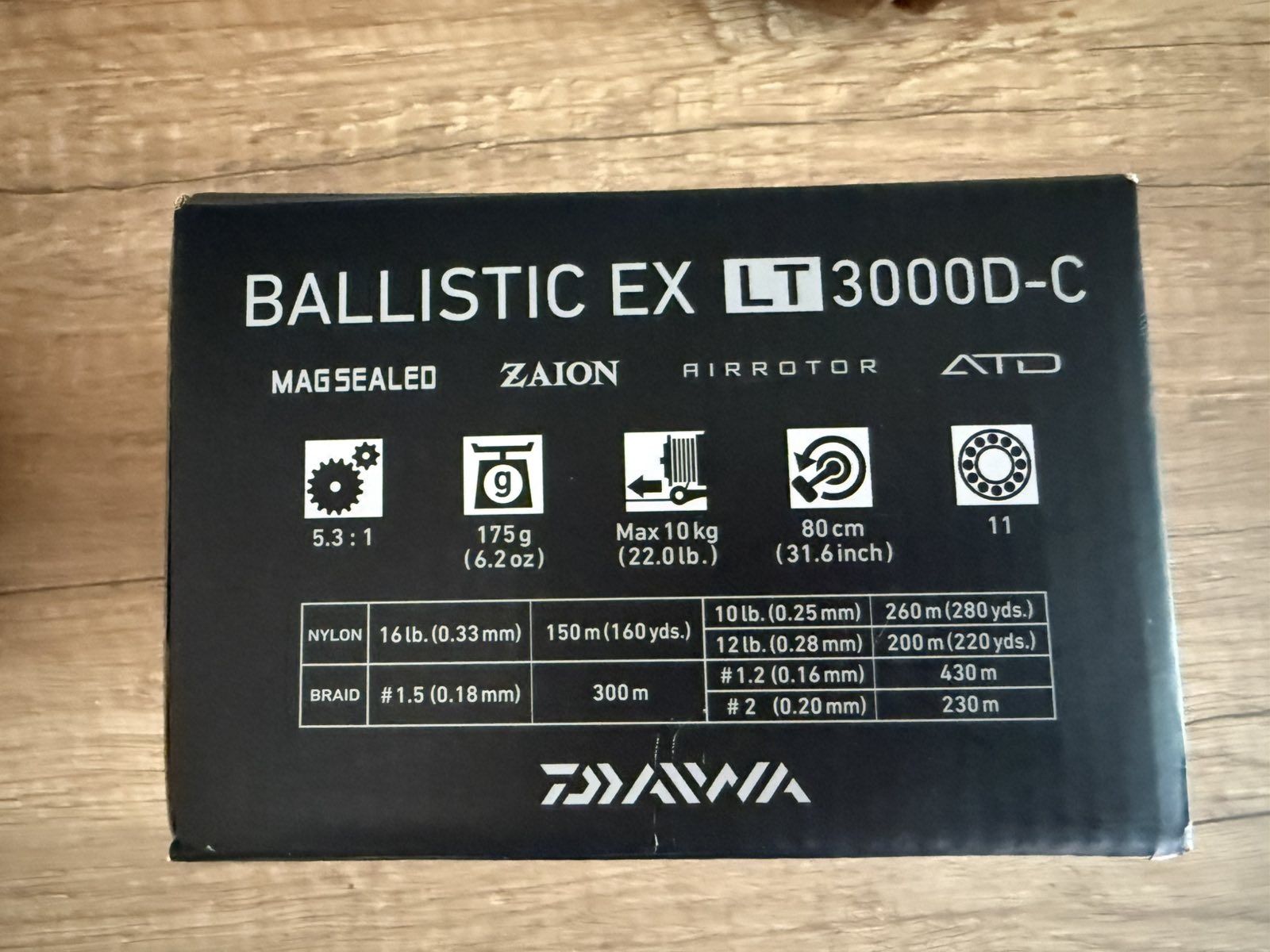 Daiwa  Ballistic EX LT 3000 DC