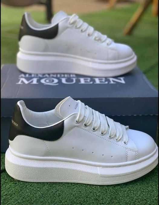 Adidasi Alexander McQueen White Unisex