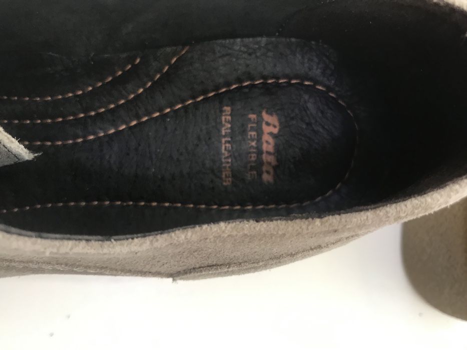 Обувки Bata-естествен велур