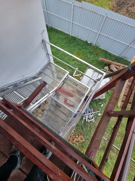 Scări metalice galvanizate