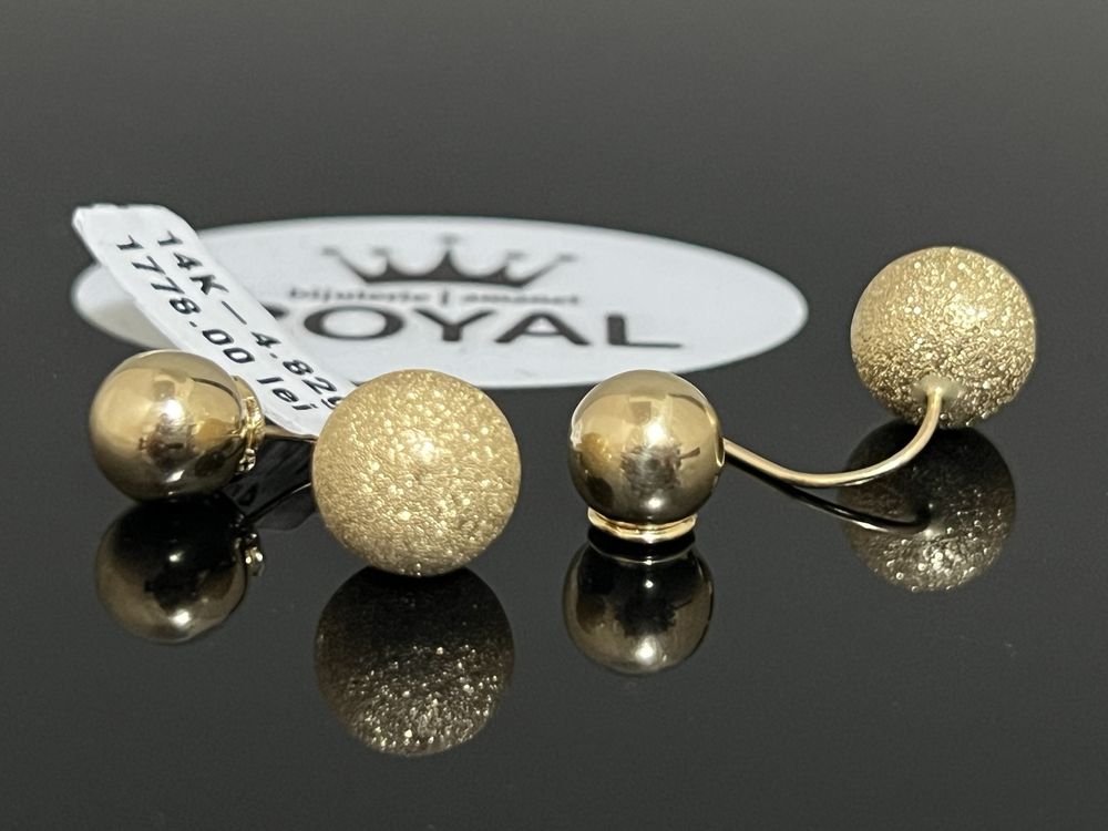 Bijuteria Royal CB : Cercei dama aur 14k 4,82 grame