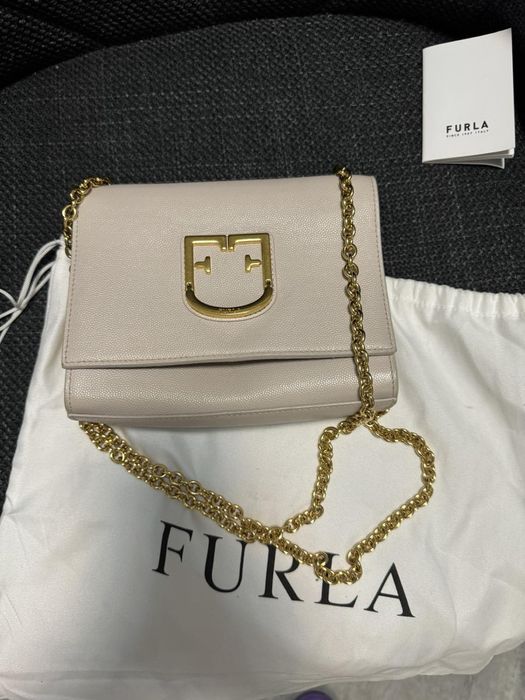 Чанта Furla Естествена кожа