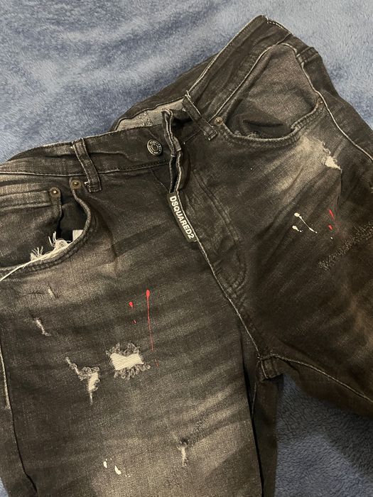 Dsquared2 дънки черни