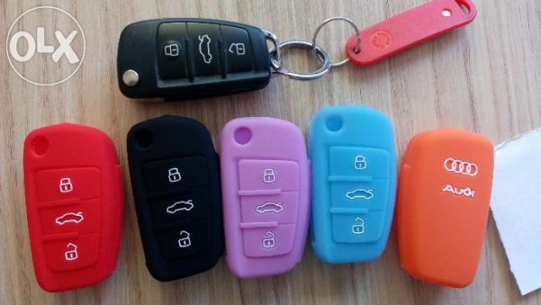 Силиконов калъф за кутийка-ключ на Vw,Audi,Seat,Skoda,Mercedes,Mazda