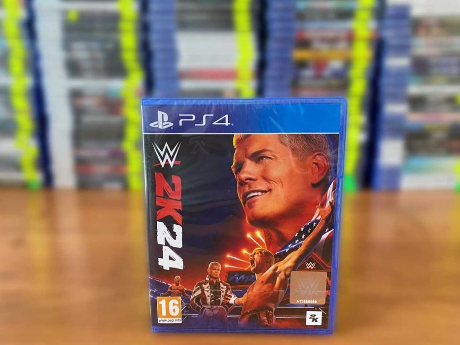 НОВЫЙ диск WWE 2K24 на двоих PS4/PS5 Большой Выбор Дисков