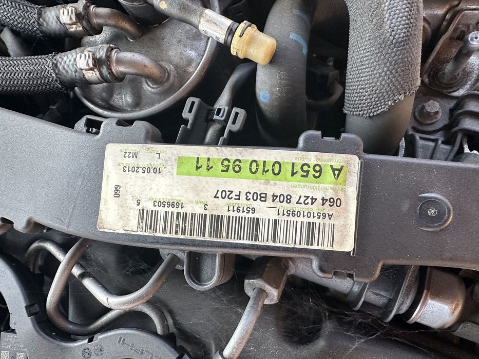 Motor Mercedes 2.2 CDI a651 010 euro 5 w204 w212 euro 5